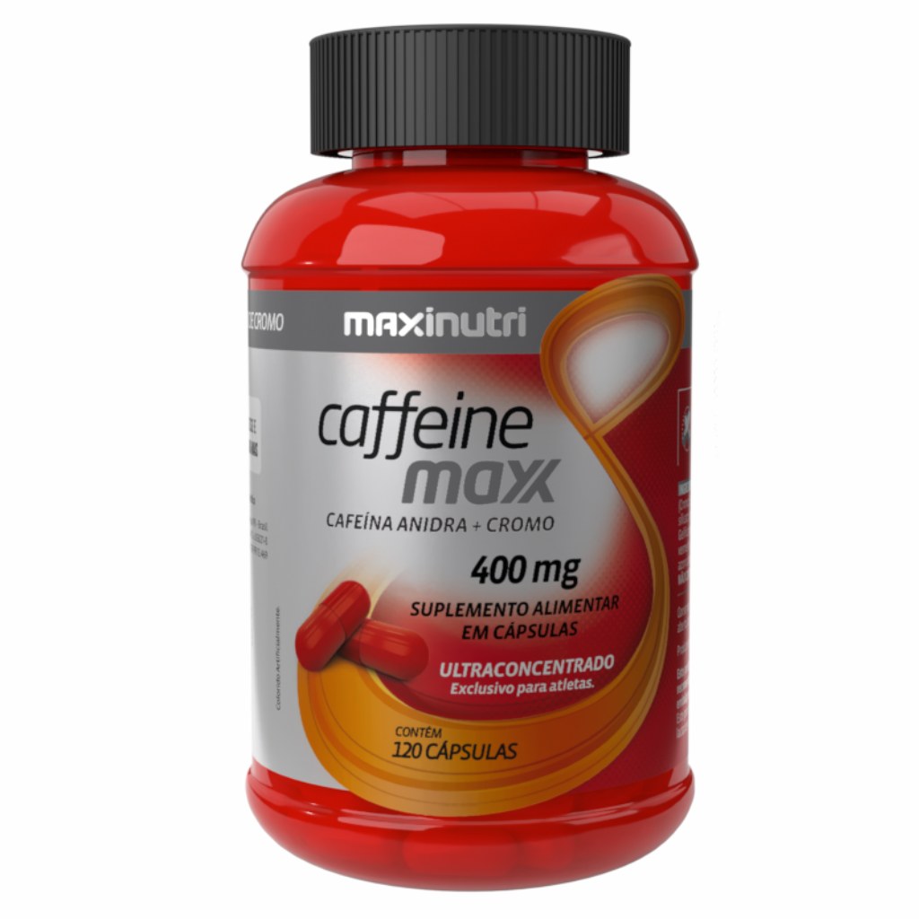 Caffeine Max (Cafeina) 420mg 120 cápsulas Maxinutri