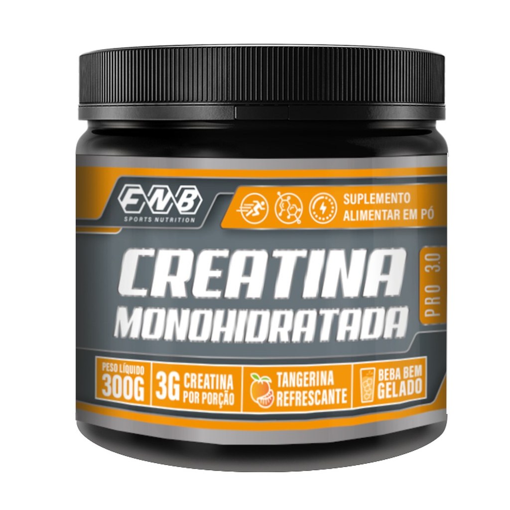 Creatina Monohidratada Tangerina 300g Flora Nativa