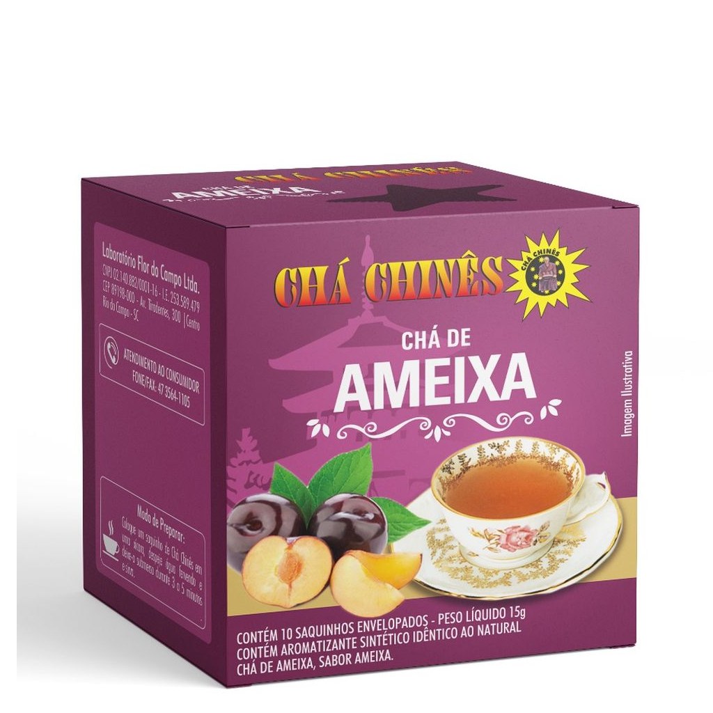Cha Ameixa 15g Cha Chines