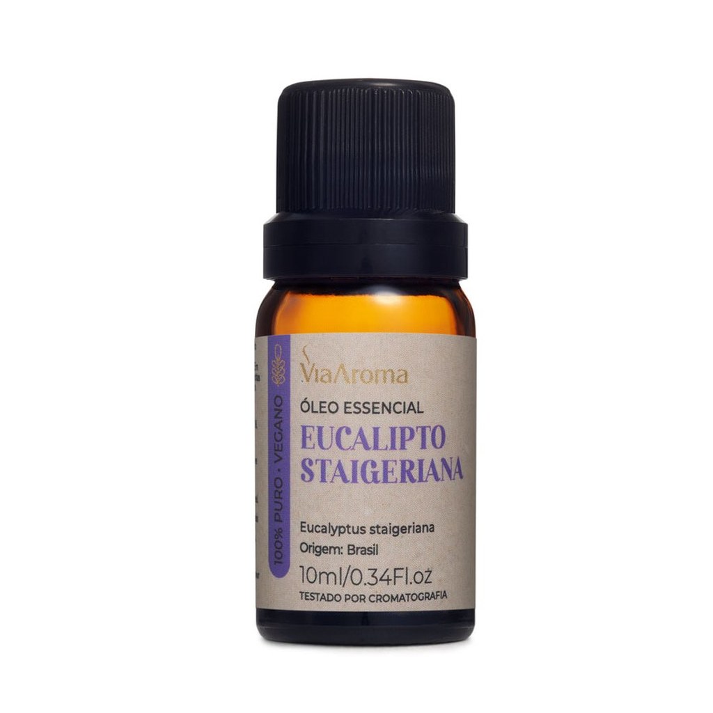 Oleo Essencial Eucalipto Staigeriana 10ml Via Aroma