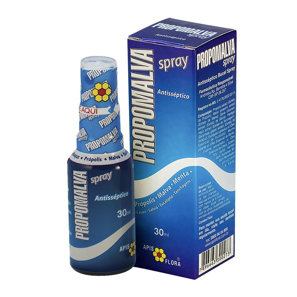 Propomalva (Propolis com Malva) Spray 30ml Apisflora