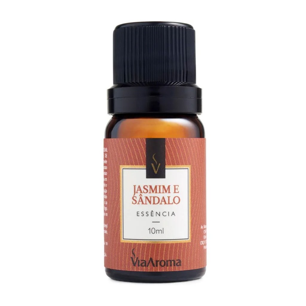 Essencia Jasmim e Sândalo 10ml Via Aroma