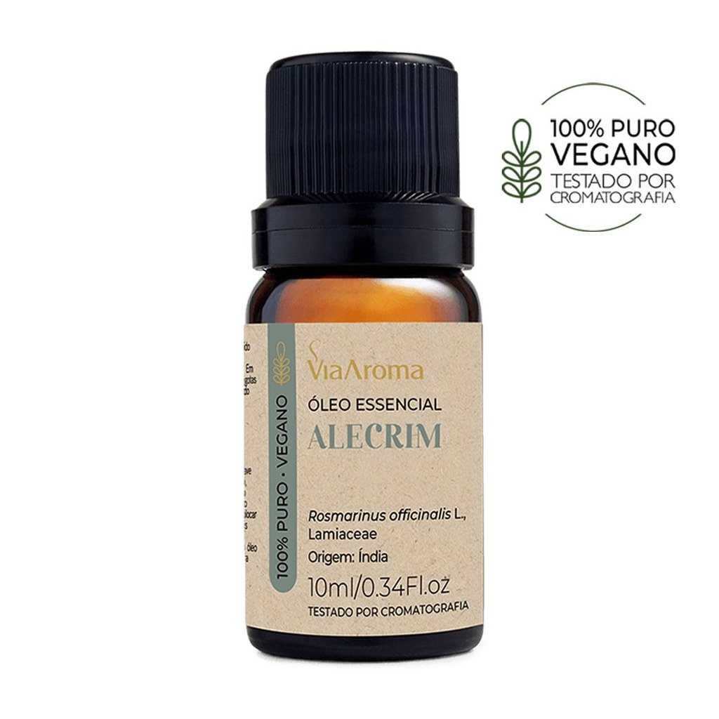 Oleo Essencial Alecrim 10ml Via Aroma