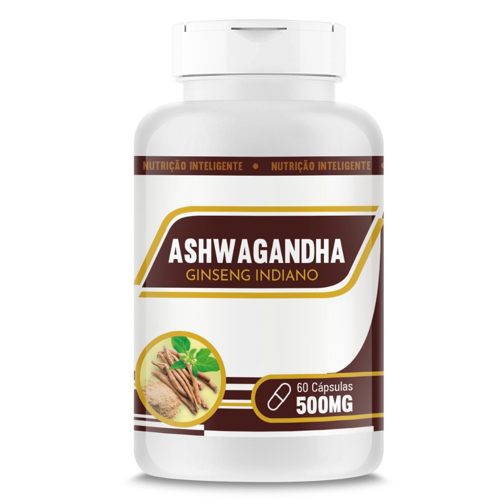 Ashwagandha - Ginseng Indiano 500mg 60 cápsulas RN Suplementos