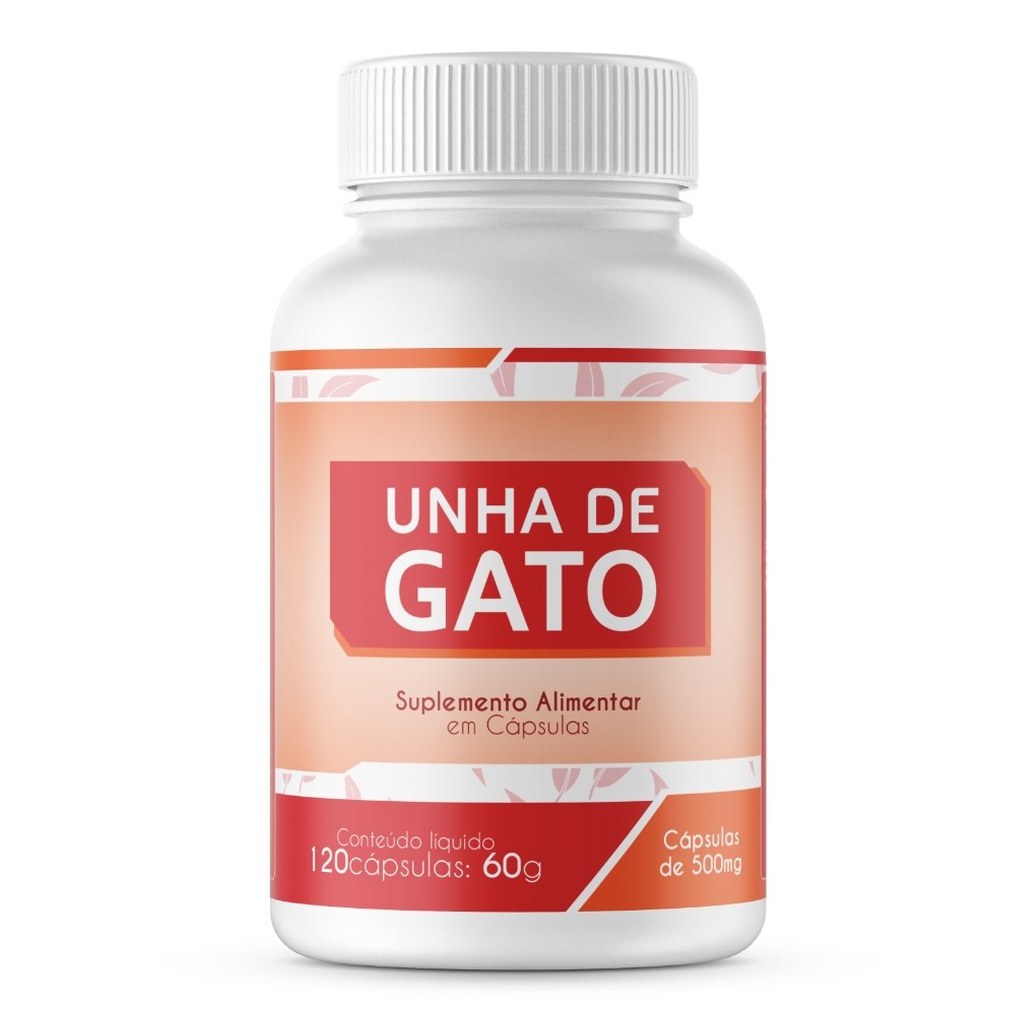 Unha De Gato 500mg 120 cápsulas Naturalis Brasil