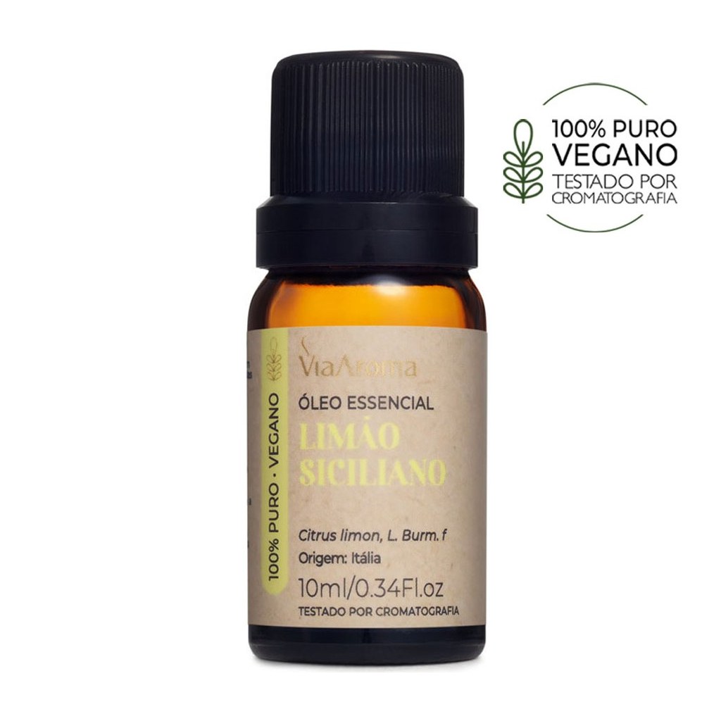 Oleo Essencial Limao Siciliano 10ml Via Aroma