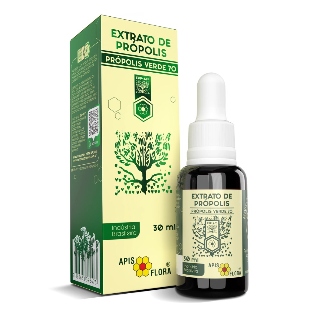 Extrato de Propolis Verde 70 30ml Apisflora