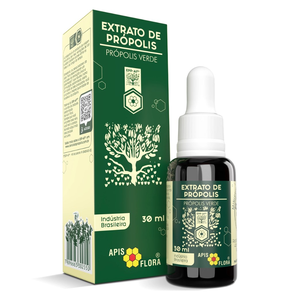 Extrato de Propolis Verde 30ml Apisflora