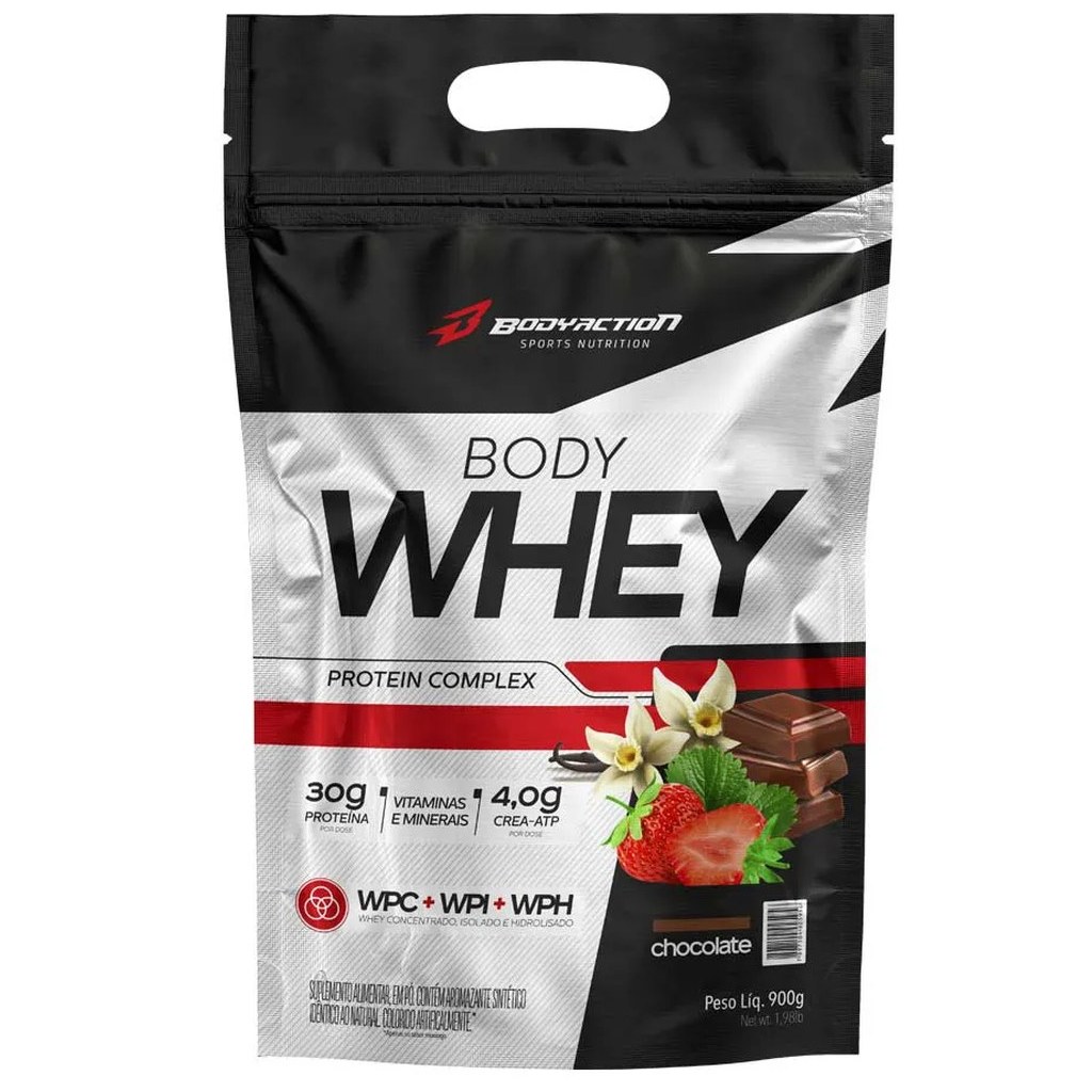 Body Whey 900g Chocolate Body Action