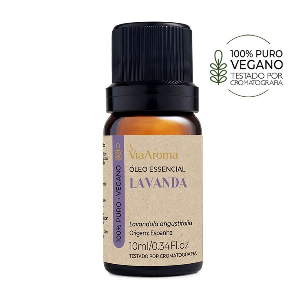 Oleo Essencial Lavanda 10ml Via Aroma