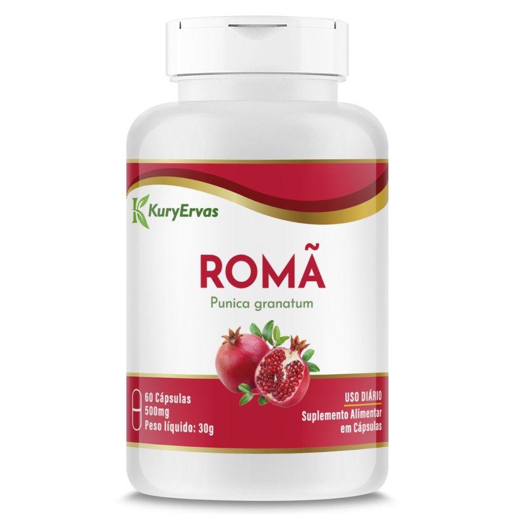 Roma 500mg 60 cápsulas Kury Ervas