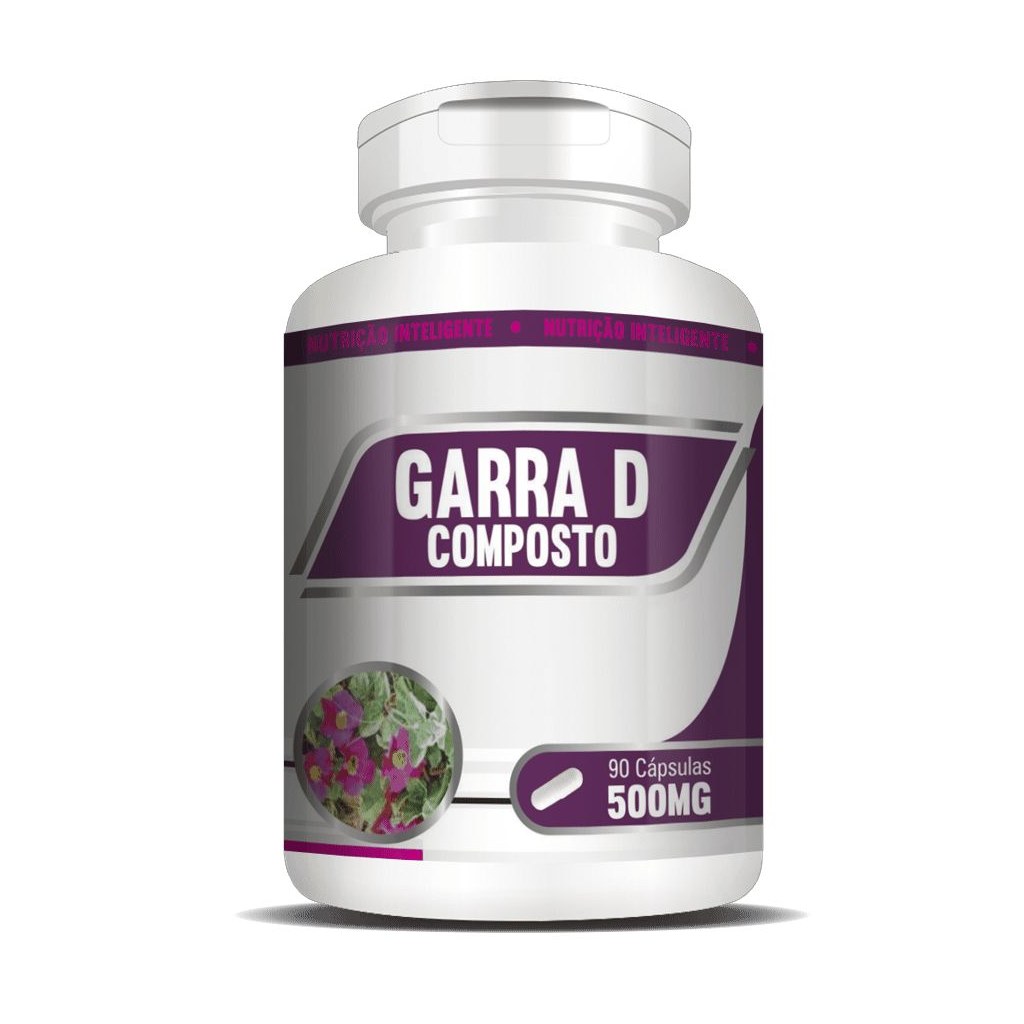Garra D Composto 500mg 60 cápsulas RN Suplementos