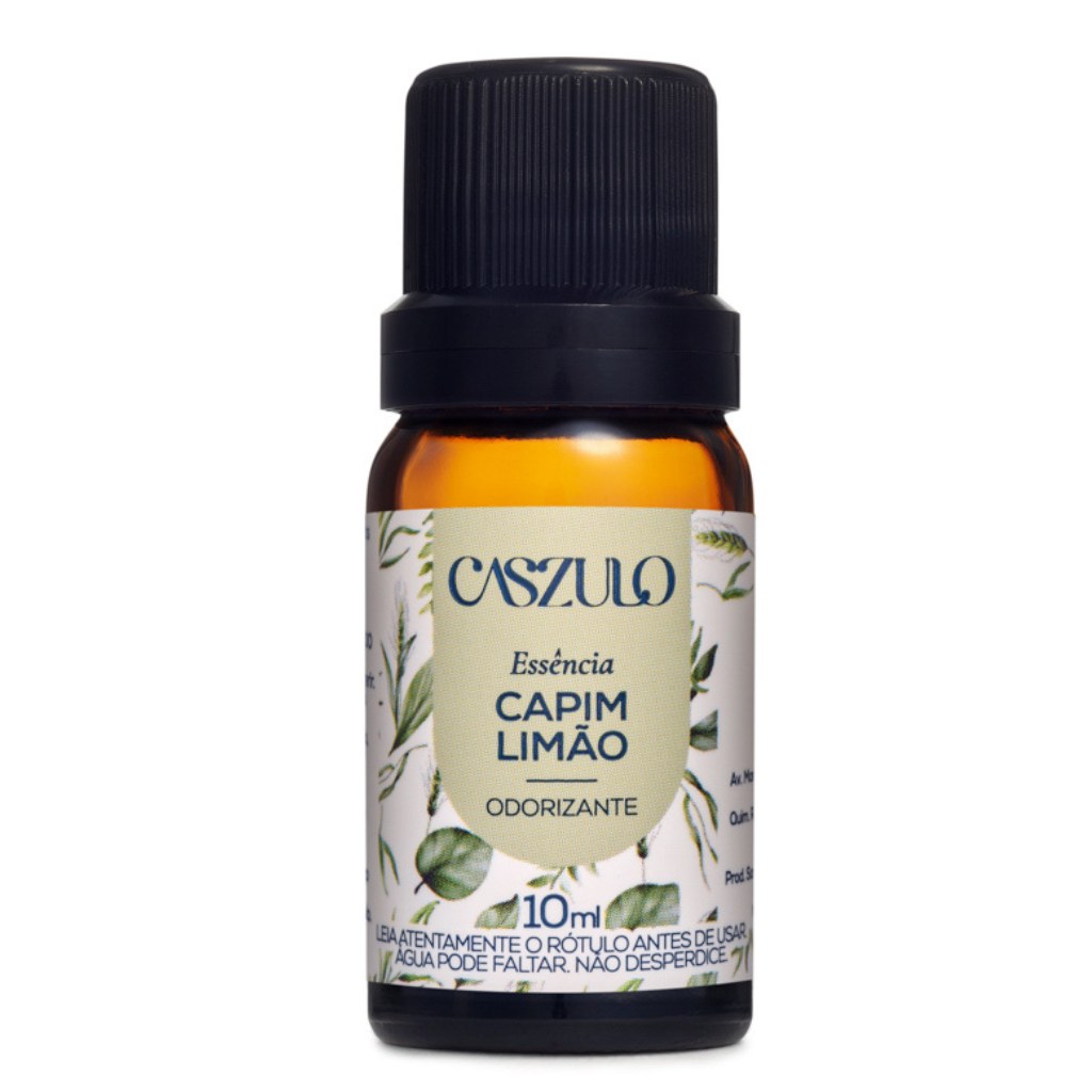 Essencia Capim Limao 10ml Caszulo Via Aroma