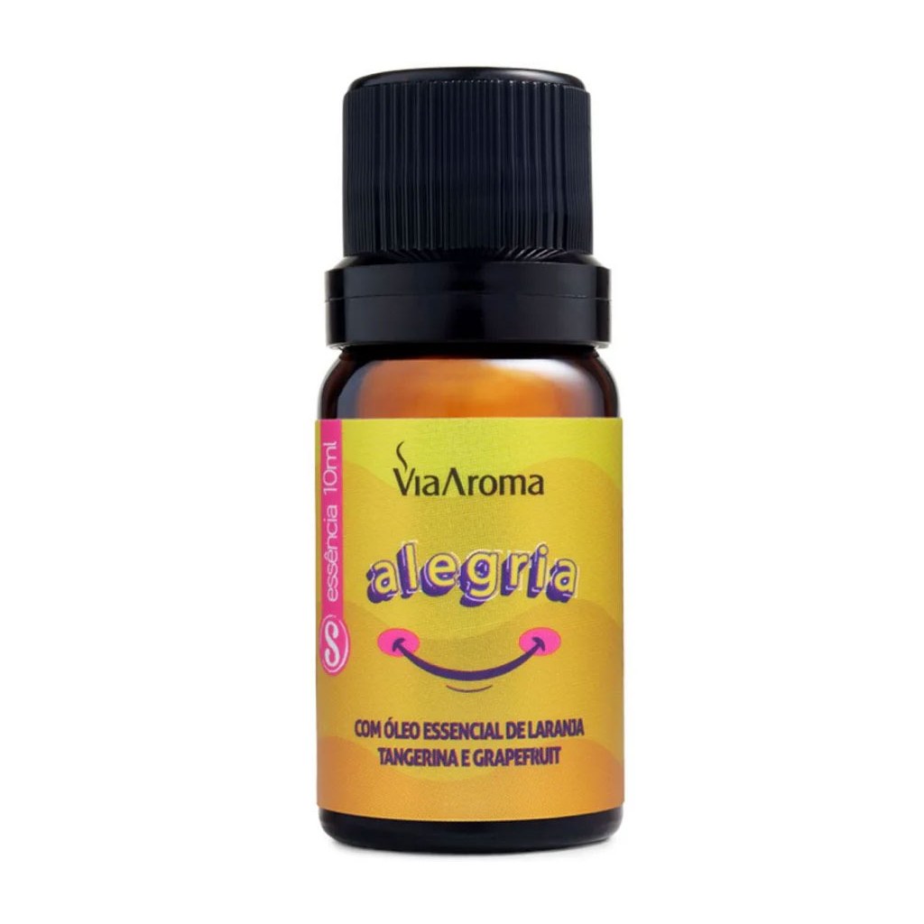 Essencia Alegria (Com Laranja Tangerina e Grapefruit) 10ml Via Aroma