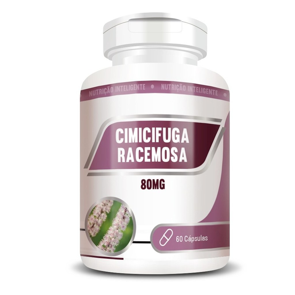Cimicifuga (80mg) 500mg 60 cápsulas RN Suplementos