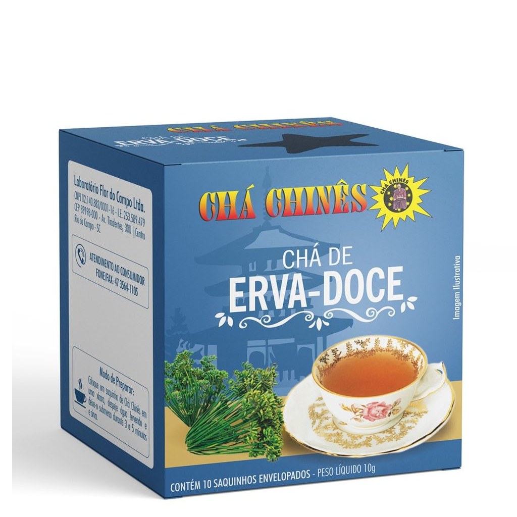 Cha Erva Doce 10g Cha Chines