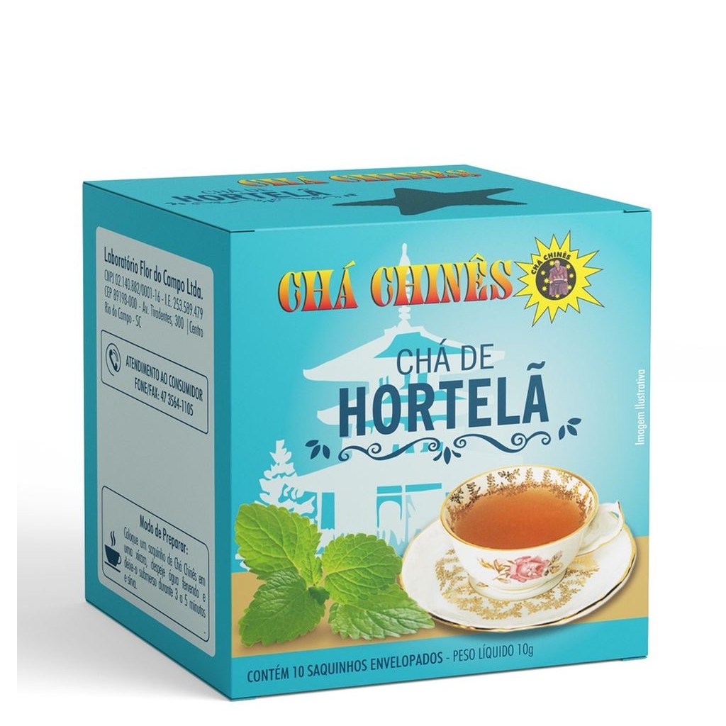 Cha Hortela 10g Cha Chines
