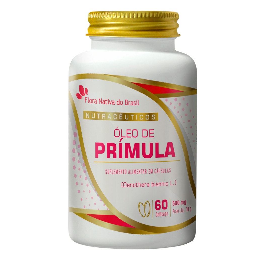 Oleo de Primula 500mg 60 softcaps Flora Nativa
