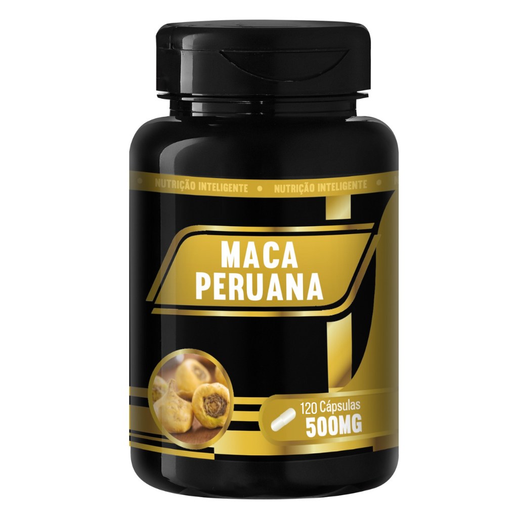 Maca Peruana 500mg 120 cápsulas RN Suplementos