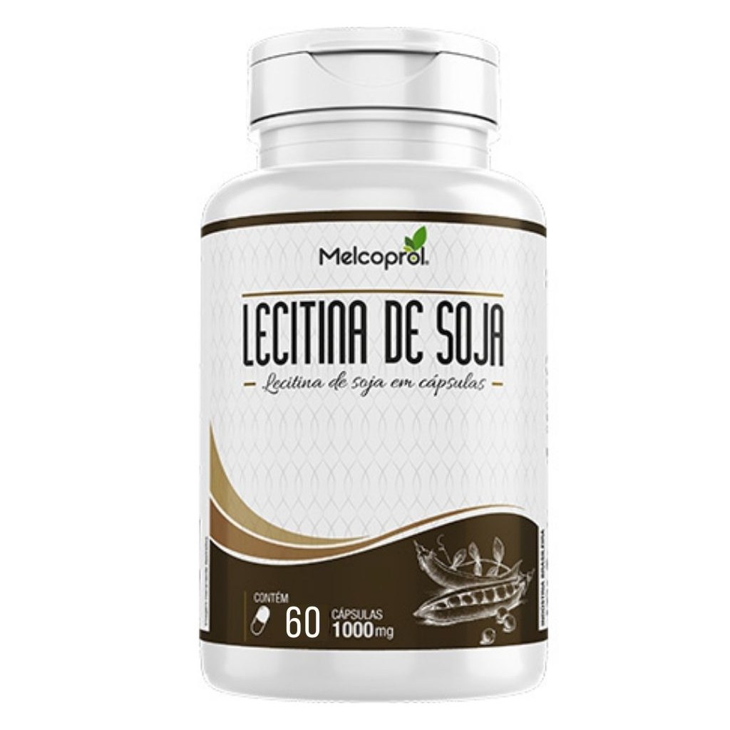 Lecitina de Soja 1000mg 60 cápsulas Melcoprol