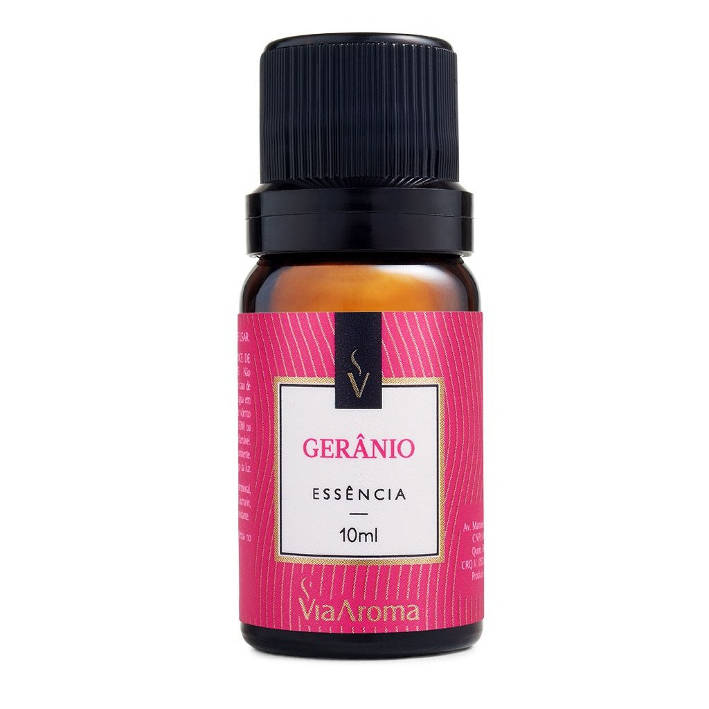 Essencia Geranio 10ml Via Aroma