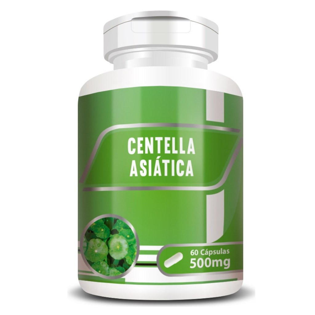Centella Asiatica 500mg 60 cápsulas RN Suplementos