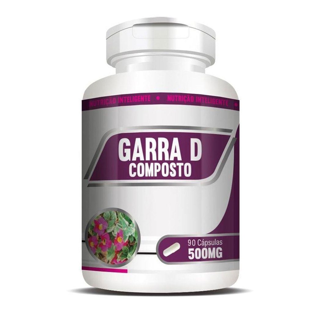 Garra D Composto 500mg 90 cápsulas RN Suplementos