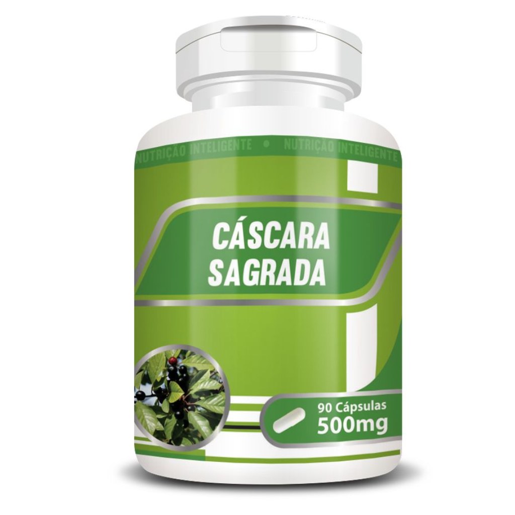 Cascara Sagrada 500mg 90 cápsulas Rn Suplementos
