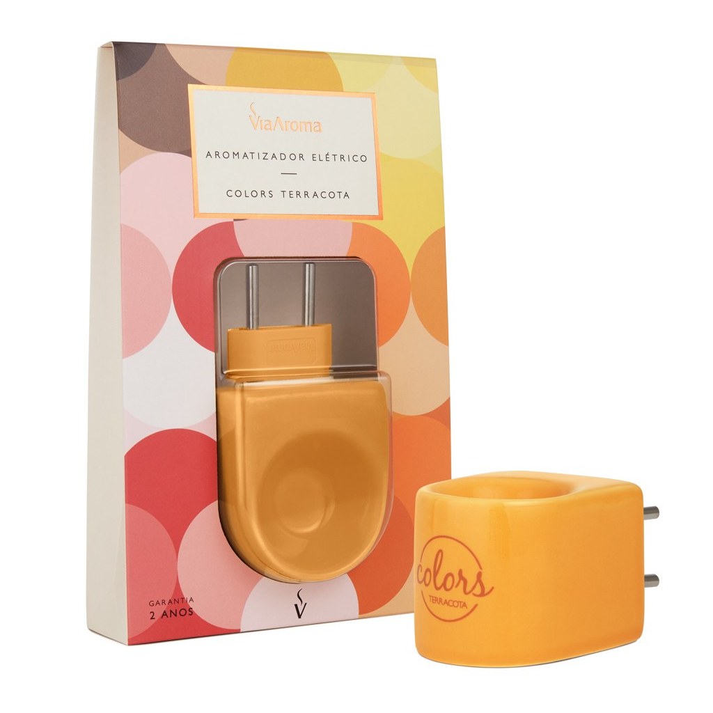 Aromatizador Eletrico Colors Laranja Via Aroma