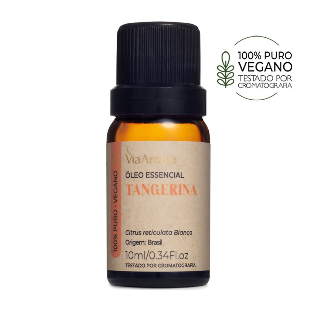 Oleo Essencial Tangerina 10ml Via Aroma