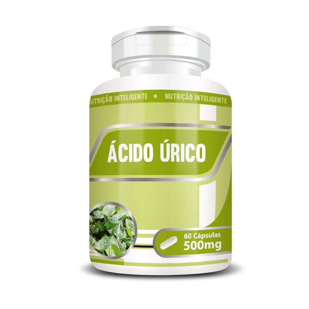 Acido Urico 500mg 60 cápsulas RN Suplementos
