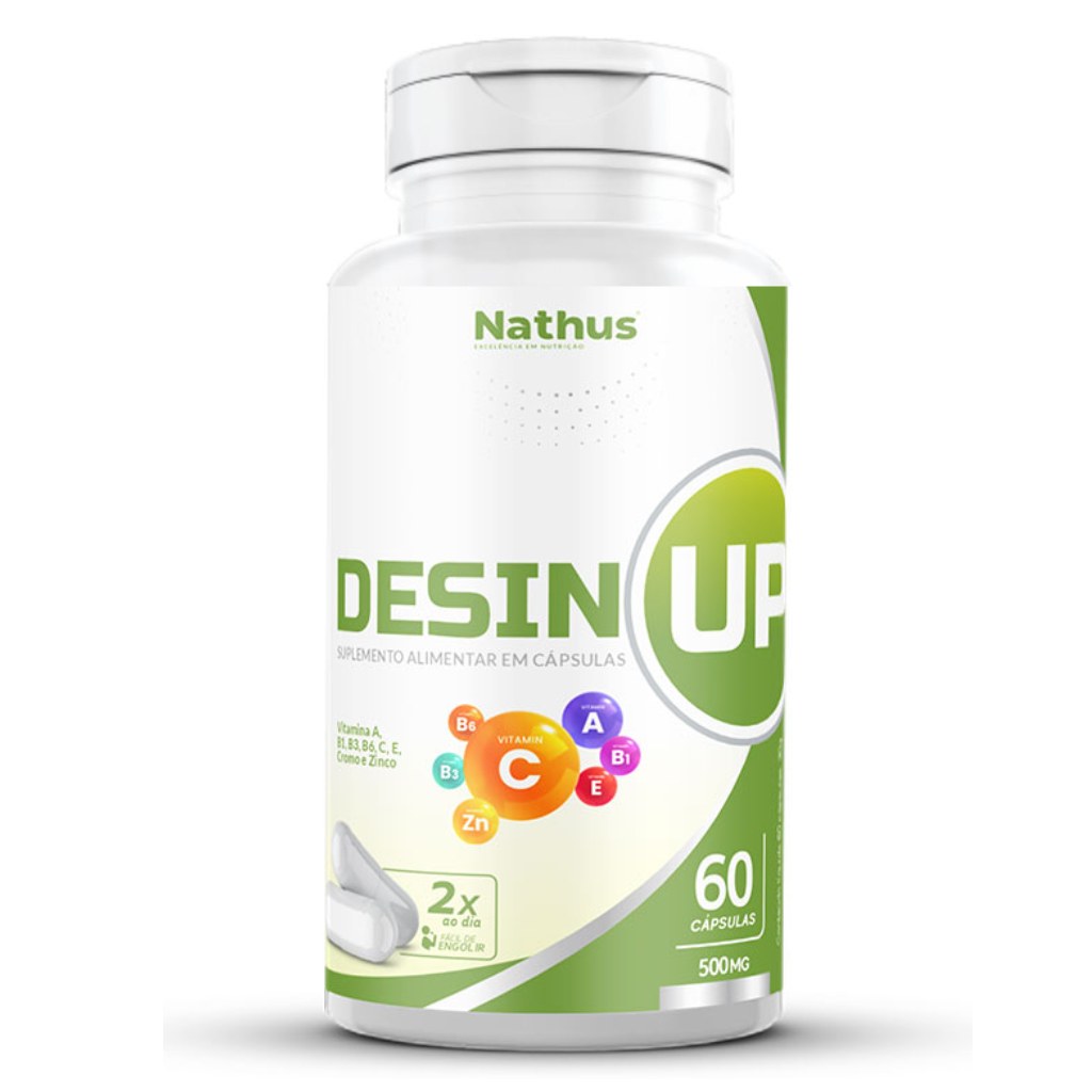 Desin Up 500mg 60 cápsulas Nathus