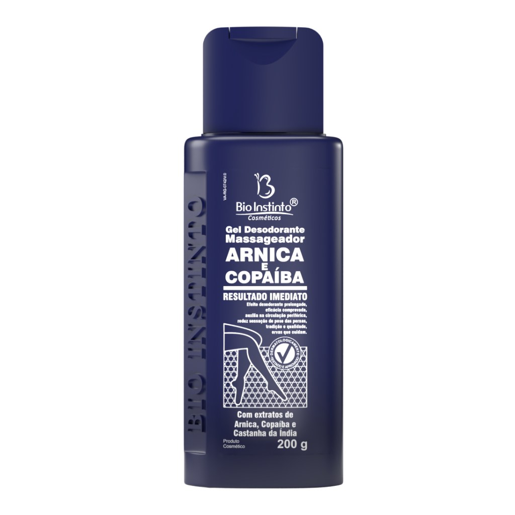 Gel Massageador Arnica e Copaiba 200g Bio Instinto