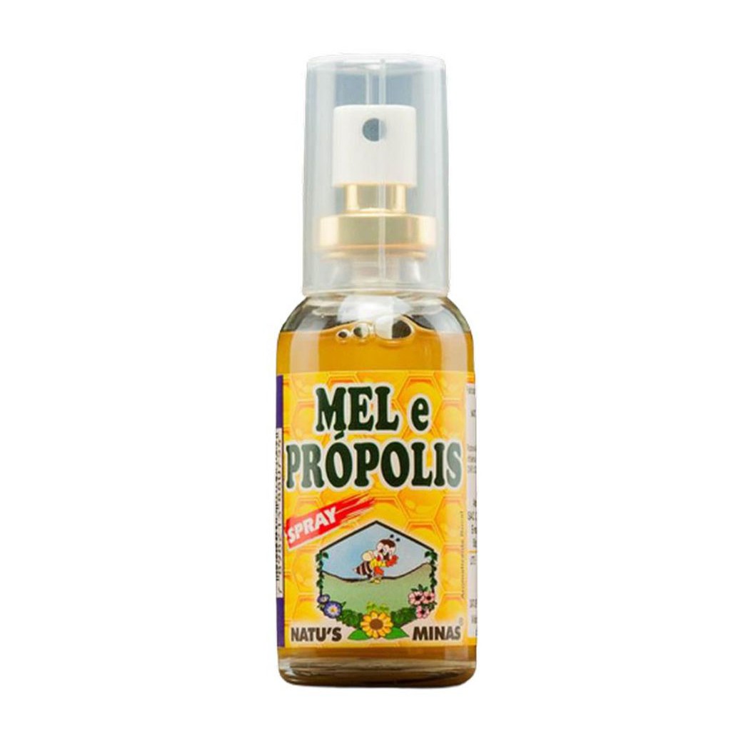 Spray de Propolis e Mel 35ml Natus Minas
