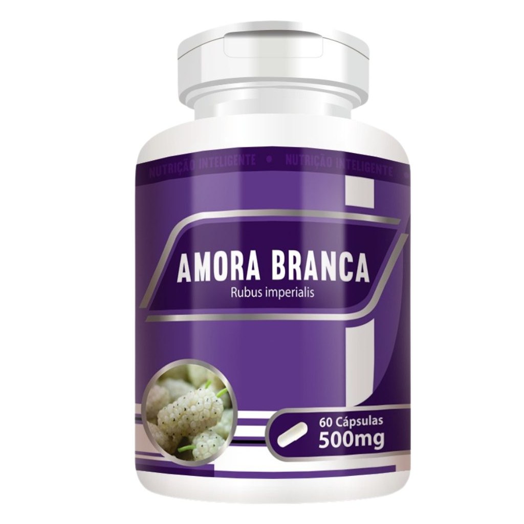 Amora Branca 500mg 60 cápsulas RN Suplementos