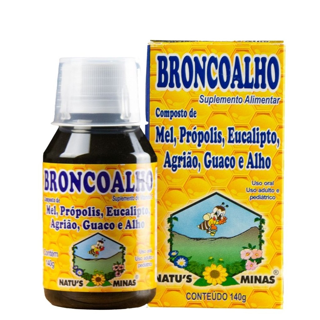 Composto Broncoalho 140g Natus Minas