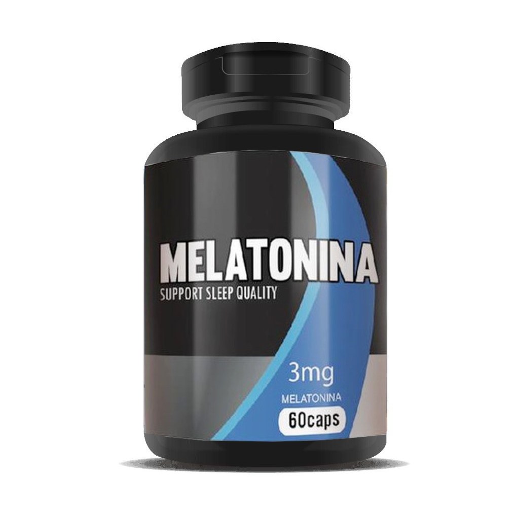 Melatonina (3mg) 500mg 60 cápsulas RN Suplementos