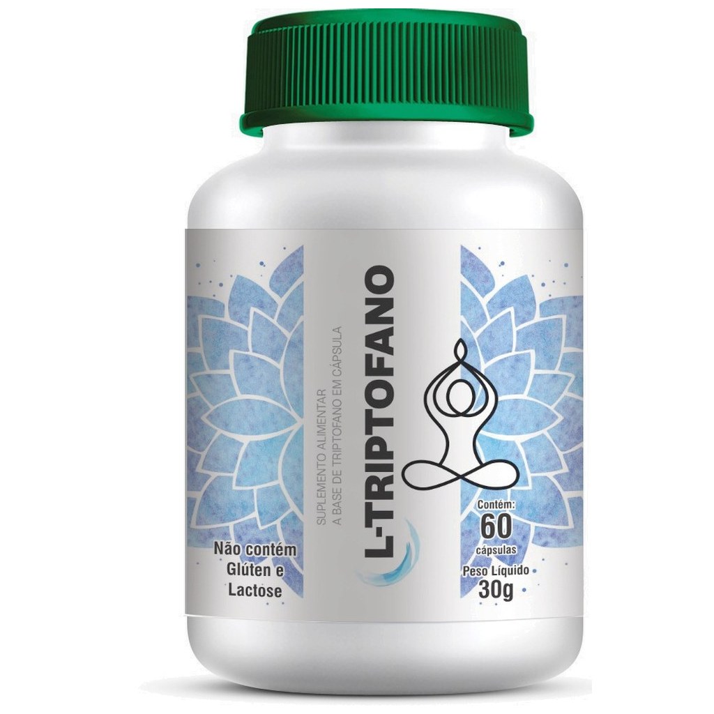 L-Triptofano 500mg 60 cápsulas Medinal