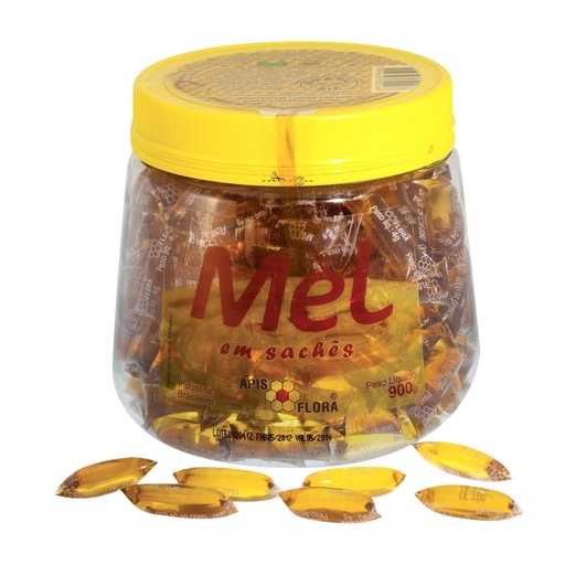 [10266] Mel Puro sache 900g pote Apisflora