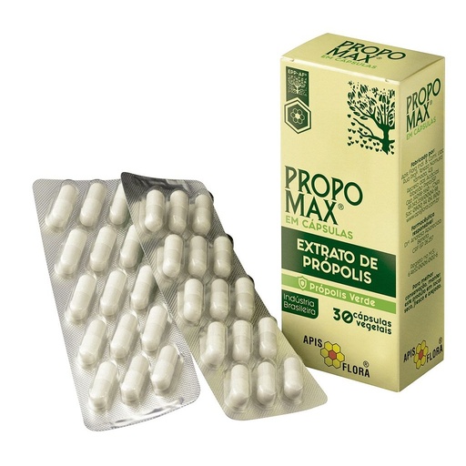 [102727] Propomax Extrato de Propolis Verde sem Alcool 310mg 30 cápsulas Apisflora