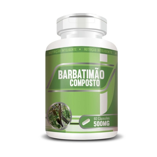 [10289] Barbatimao Composto 500mg 60 cápsulas RN Suplementos