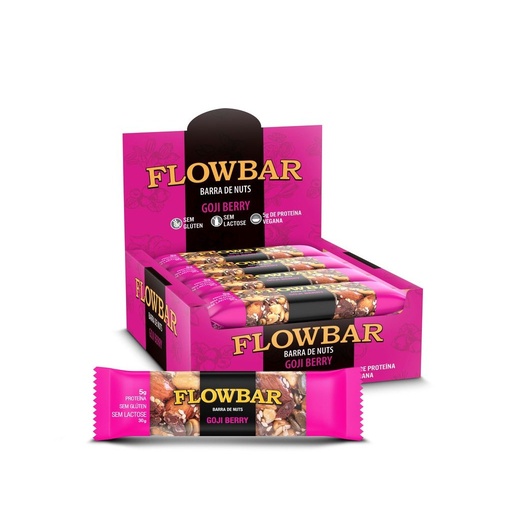 [10470] Barra de Nuts Gojiberry 12un/30g Flowbar