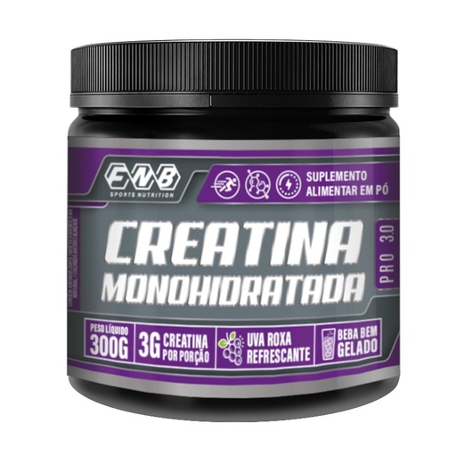 [10476] Creatina Monohidratada Uva Roxa 300g Flora Nativa