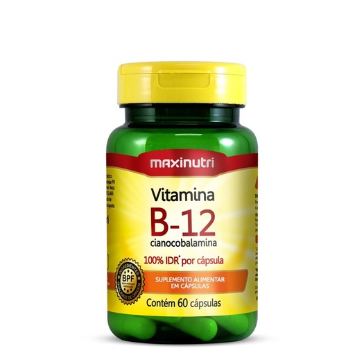 [10488] Vitamina B12 560mg 60 cápsulas Maxinutri