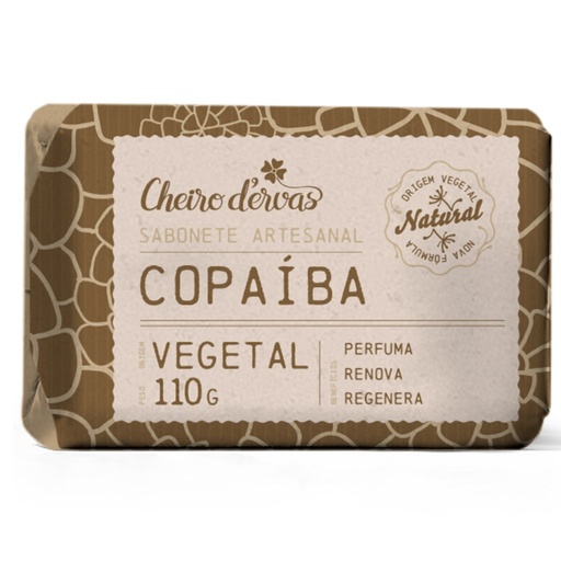 [1056] Sabonete Copaiba Natural 110g Cheiro D'Ervas