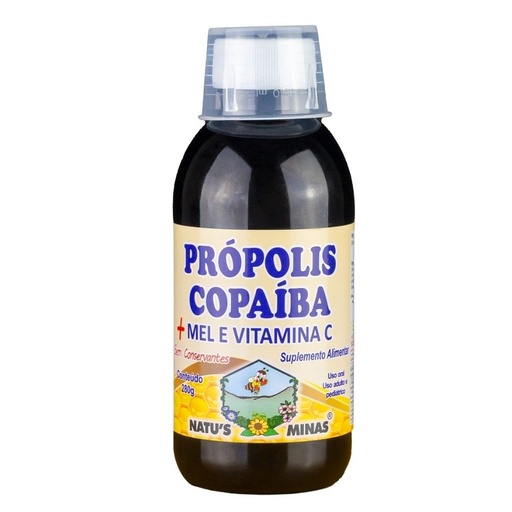 [10914] Extrato de Propolis com Copaiba e Vit. C 280g Natus Minas
