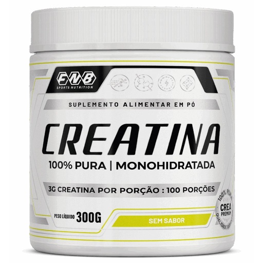 [1136] Creatina Monohidratada - 100% pura 300g Flora Nativa