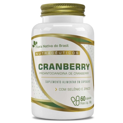 [11718] Cranberry 500mg 60 cápsulas Flora Nativa