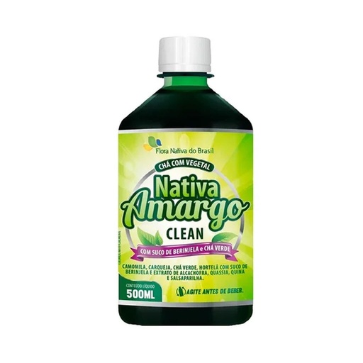 [20086] Nativa Amargo Clean 500ml Flora Nativa