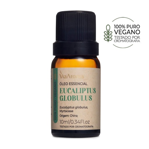 [2014] Oleo Essencial Eucalipto Globulus 10ml Via Aroma